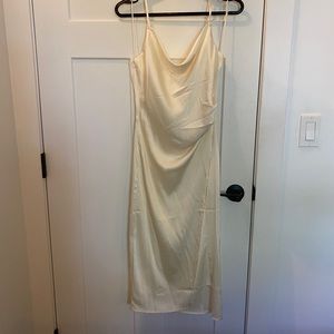 Chloe Midi Satin Dress